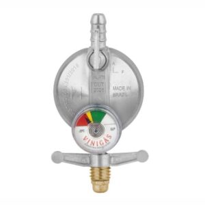 REGULADOR EXCEL COM REGISTRO E INDICADOR DE PRESSÃO 1KG/H